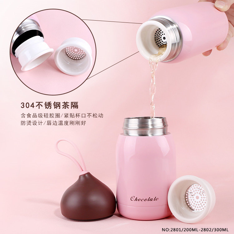 不銹鋼茶杯迷你可愛大肚杯子